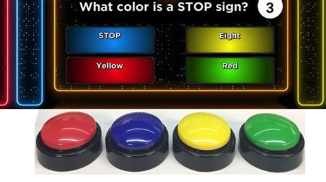 Professional Buzzers for Game Shows and Quizzes • Affordable .